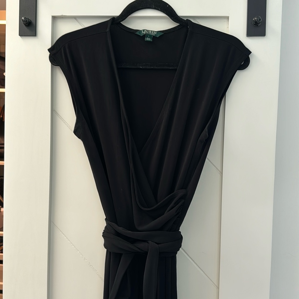 RALPH LAUREN JUMPSUIT BLACK SIZE L